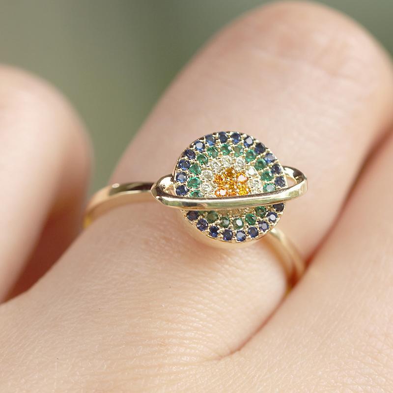 טבעת גלקסיה מסתובבת︱מקלה על חרדה