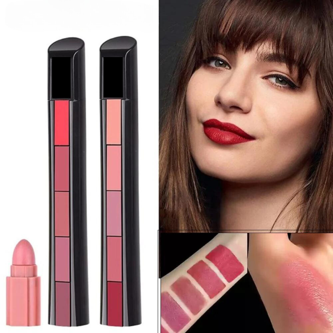 5-in-1 lippenstiftset