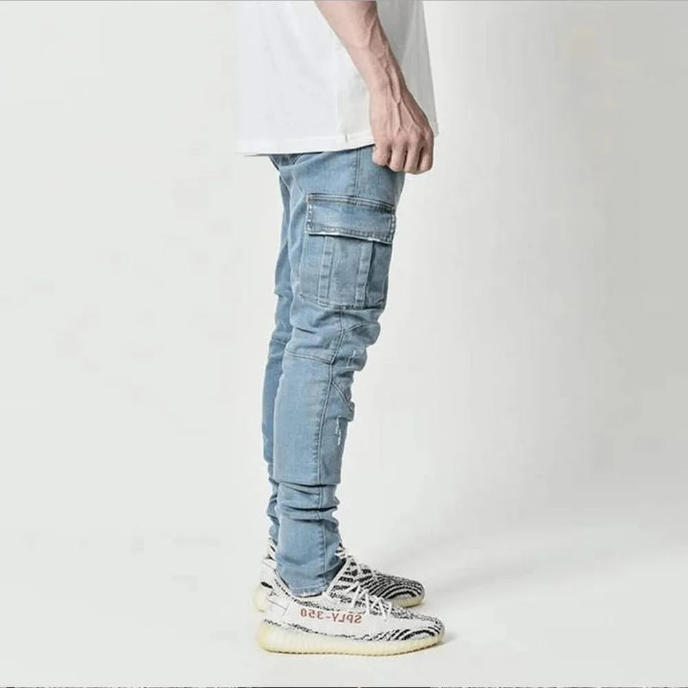 Duval | Multi-pocket cargo jeans