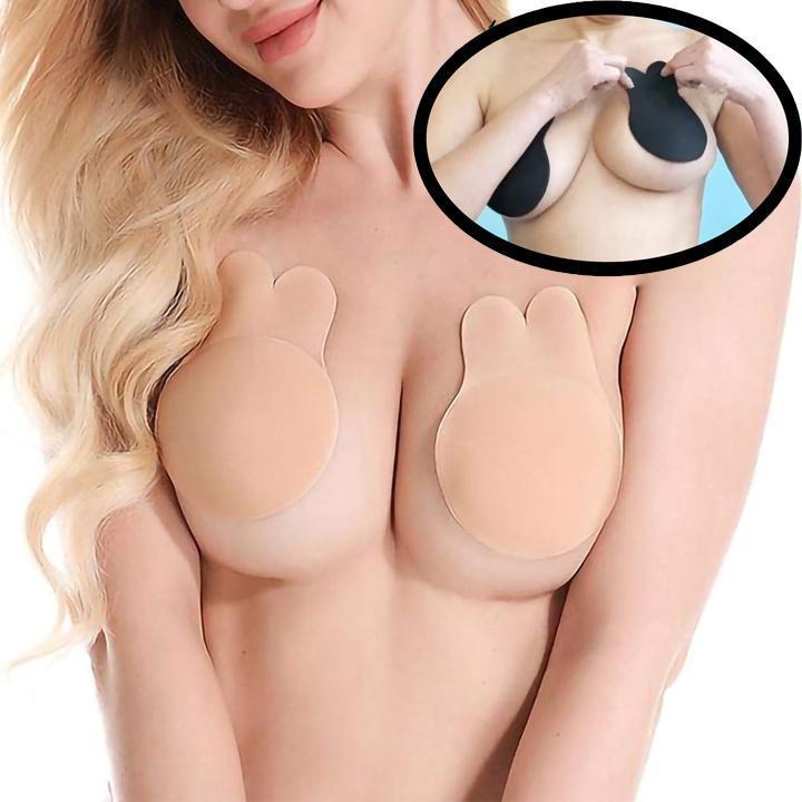 Invisible lift-effect bra for comfort and support